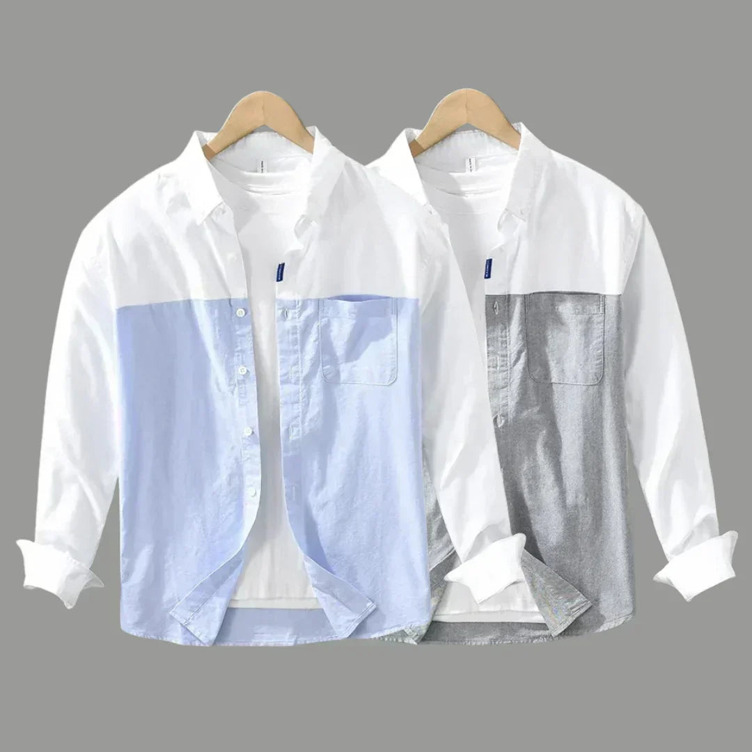 Wave Men’s Cotton Designer Shirt – Combo Of  2