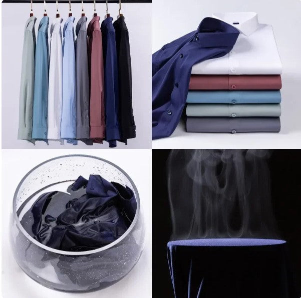 Classic Men’s Cotton Designer Shirt – Combo Of  2