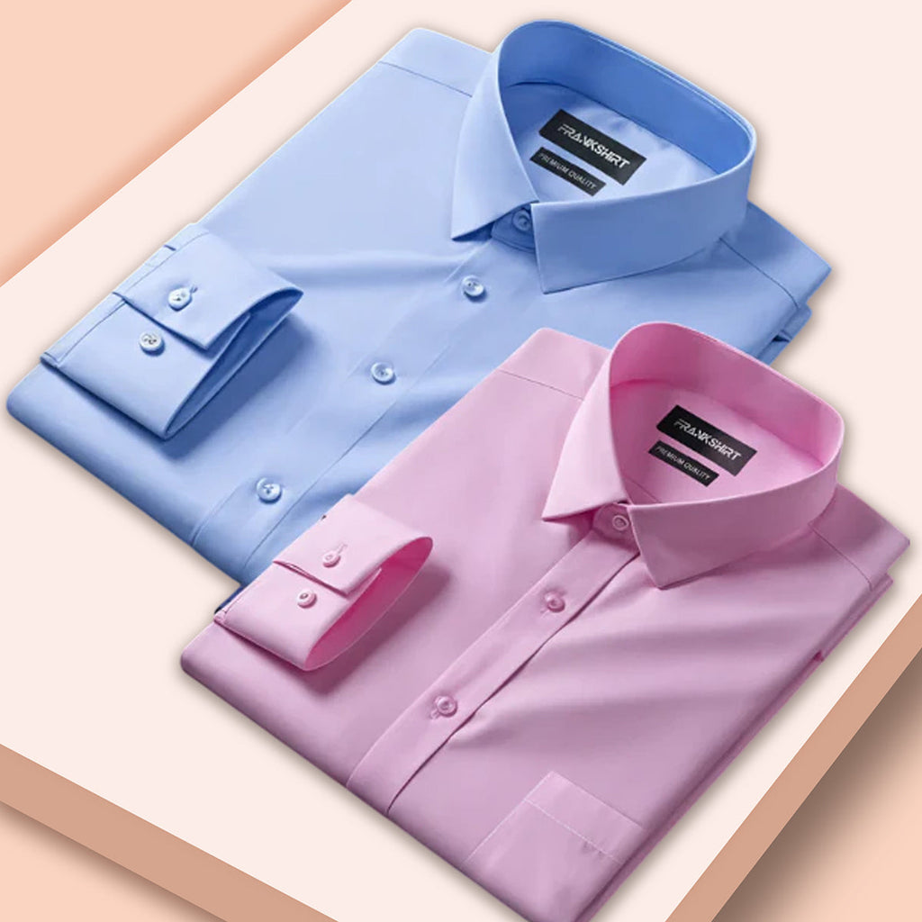Lunar Men’s Cotton Designer Shirt – Combo Of  2