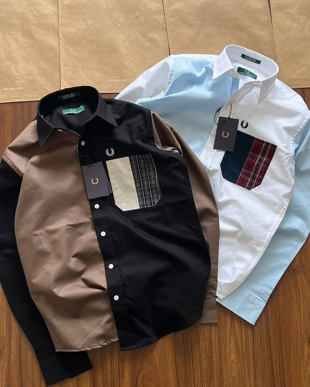 Terra Men’s Cotton Designer Shirt – Combo Of  2